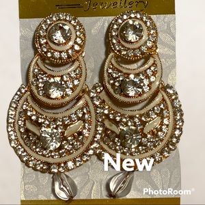 Gold N Silver Danglers